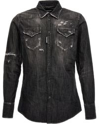 DSquared² - 'Classic Western' Shirt - Lyst