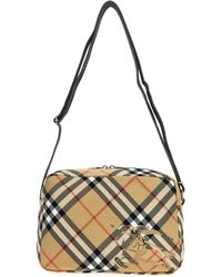 Burberry - Check Borse A Tracolla-Uomo - Lyst