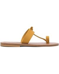 K. Jacques - Sandali Giallo-Donna - Lyst