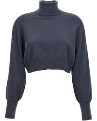 Brunello Cucinelli - Monile Turtleneck Sweater Sweater, Cardigans - Lyst