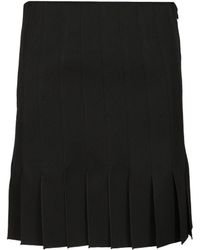 Marni - Pleated Wool Mini Skirt Skirts - Lyst