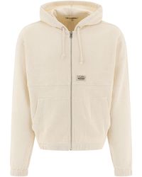 Stussy - Mesh Zippered Hoodie - Lyst