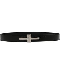 Tom Ford - Logo Buckle Belt Belts Black - Lyst