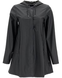 Rains - Waterproof A-Line Rain Jacket - Lyst