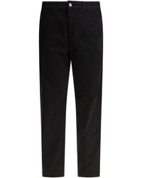 NN07 - Aden Trousers Nero-Uomo - Lyst