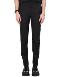 McQueen - Tailored Virgin Wool Pants - Lyst
