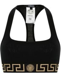 Versace - Reggiseno A Triangolo Greca - Lyst