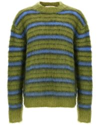 Marni - Brushed Mohair Sweater - Lyst