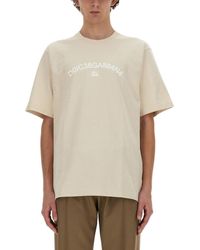 Dolce & Gabbana - Signature Logo T-Shirt (Size L) - Lyst