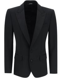 Dolce & Gabbana - Single-breasted Tuxedo Jacket - Lyst