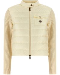 Moncler - Padded Cardigan Sweaters And Cardigans - Lyst