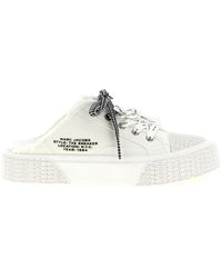 Marc Jacobs - The Sneaker Mule Sneakers Bianco-Donna - Lyst