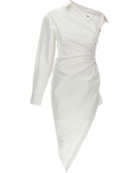 Alexander Wang - Asymmetrical Shirt Dress - Lyst