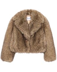 Stand Studio - Smara Faux Fur Jacket - Lyst