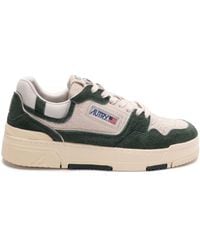 Autry - Bottle Suede And Mesh Clc Sneakers - Lyst