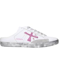 Premiata - Sneakers Stevendf Leather White Pink - Lyst