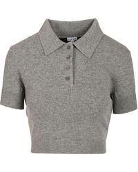 Loewe - Wool And Cashmere Polo Shirt - Lyst