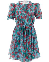 Saloni - 'penny' Mini Shirt Dress - Lyst