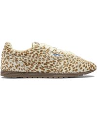 Autry - Windspin Low Wom Pony/Nylon Anim/Ivory Sneakers & Slip-On-Donna - Lyst