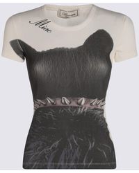Blumarine - Short Sleeve Jersey T-Shirt - Lyst