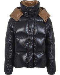 Moncler - Parana Glossy Hooded Short Down Jacket - Lyst