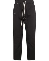 Rick Owens - Trousers Blacks And Greys-Uomo - Lyst