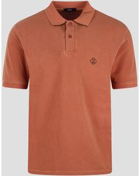 Herno - Pigment Dye Pique` Polo Shirt - Lyst
