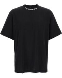 The North Face - Zumu T Shirt Bianco/Nero-Uomo - Lyst