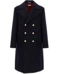 Brunello Cucinelli - Wool Coat - Lyst