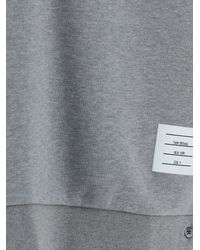Thom Browne - Crew Neck Sweatshirt In Classic Loopback - Lyst