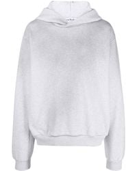 Acne Studios - Logo Cotton Hoodie - Lyst