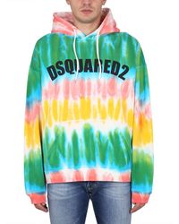 DSquared² - Felpa Con Logo - Lyst