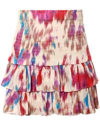 Isabel Marant - Multicolot Cotton Skirt - Lyst