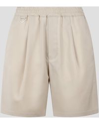 Low Brand - Tropical Wool Shorts - Lyst