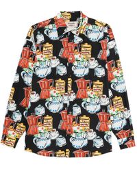 ALESSANDRO ENRIQUEZ - Printed Cotton Shirt - Lyst