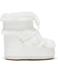 Moon Boot - Kids Stivali Da Neve Icon Bianchi - Lyst