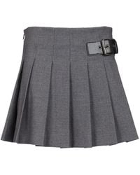 DUNST - Pleated Mini Skirt Skirts - Lyst