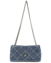 Marc Jacobs - The Quilted Denim Dual Chain Borse A Spalla E Tracolla Blu-Donna - Lyst