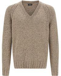 ZEGNA - Cashmere Sweater - Lyst