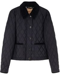 Burberry - Cropped Jacket - Lyst