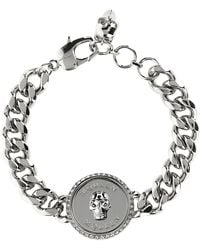 McQueen - Mcqueen 'Sovereign Skull' Bracelet - Lyst