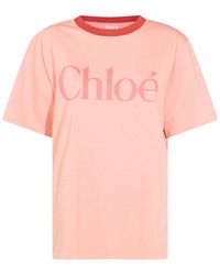 Chloé - T-Shirts And Polos Petal-Donna - Lyst