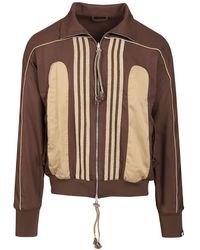 Adidas x Song For the Mute - Woven Jacket Adidas Song For The Mute Coats Brown - Lyst