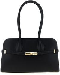 Furla - Goccia Dome M Borse A Spalla E Tracolla Nero-Donna - Lyst