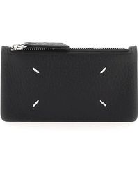 Maison Margiela - Leather Zipped Cardholder - Lyst