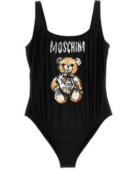 Moschino - Teddy Bear Beachwear Nero - Lyst