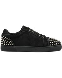 Christian Louboutin - Seavaste 2 Suede Leather Sneakers-Uomo - Lyst