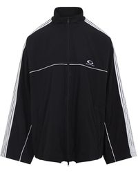 Balenciaga - Large Tracksuit Polyester Jacket-Uomo - Lyst