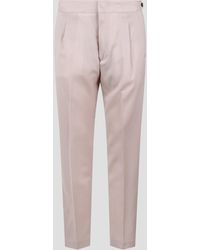 Low Brand - Rivale tropical wool trousers - Lyst