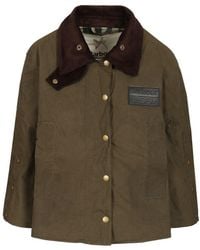 BARACUTA X BARBOUR - Clover Jackets Green - Lyst